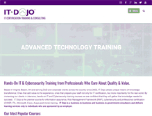 Tablet Screenshot of itdojo.com